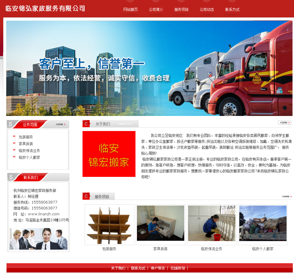 临安网站建设